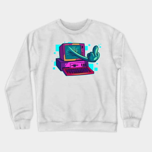 Compute This Crewneck Sweatshirt by ArtisticDyslexia